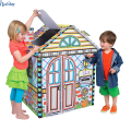 Playhouse en carton bricolage pour les enfants